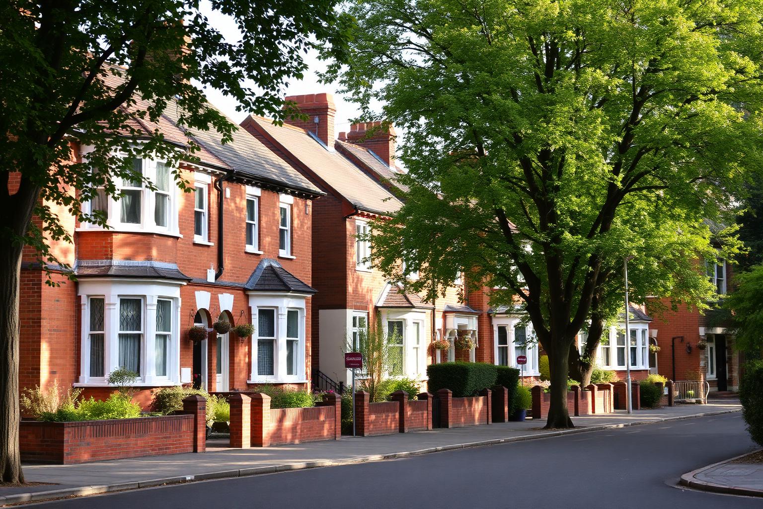 Putney residential street, the London neighbourhood UHM Basements works in